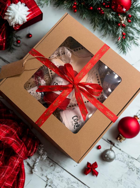 Ajándék Box Macrame