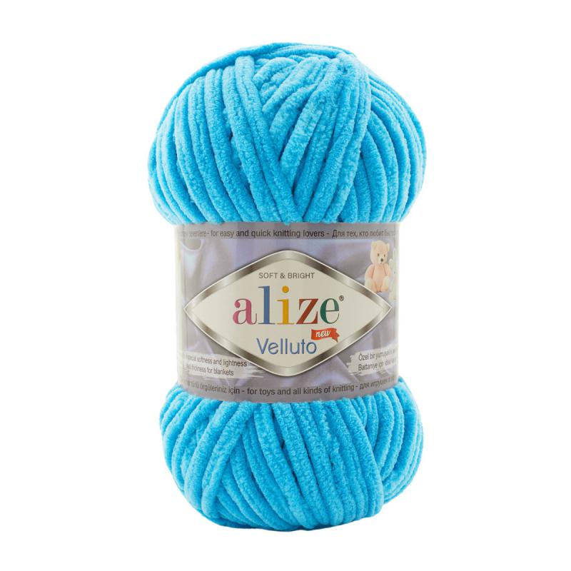 Alize Velluto 16 Türkíz