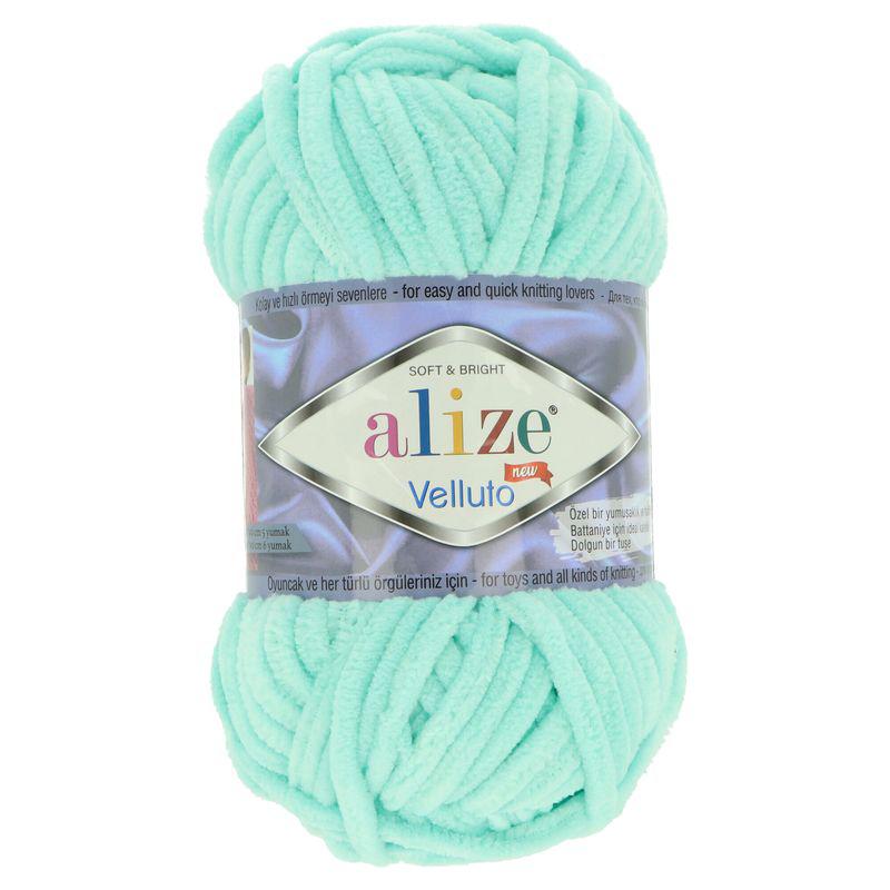 Alize Velluto 19 Türkíz Zöld