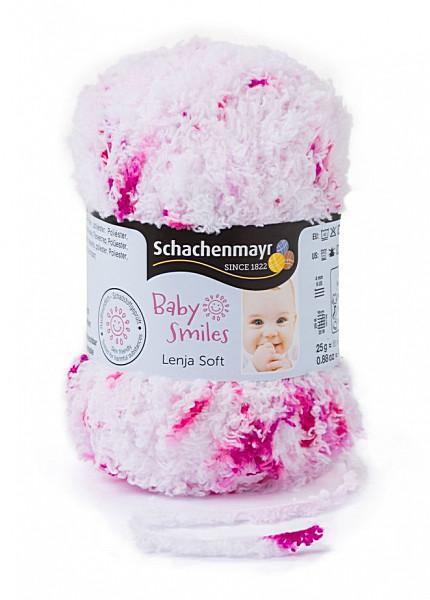 Baby Smiles Lenja Soft 25gr. fonal színkód: 0081 pink spot color