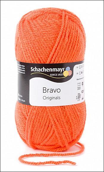 Bravo 5dkg fonal  színkód: 8192 Tök narancs