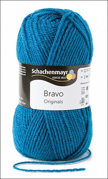 Bravo 5dkg fonal  színkód: 8195 petrol kék