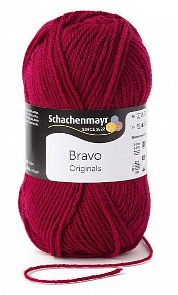 Bravo 5dkg fonal  színkód: 8222 Burgundi vörös