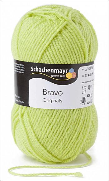 Bravo 5dkg fonal  színkód: 8325 Anis zöld