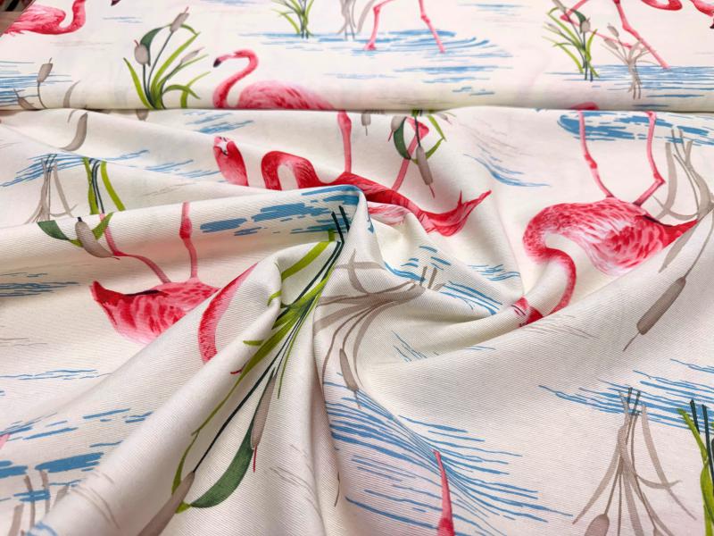 Bútorvászon Flamingo 140 cm széles