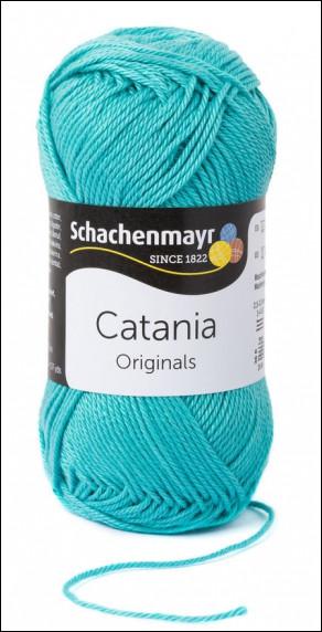 Catania pamut fonal 5dkg  színkód: 0253 Jade kék