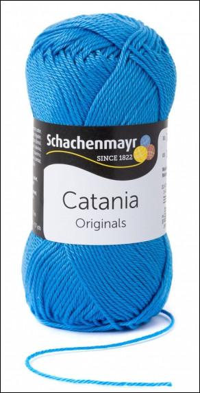 Catania pamut fonal 5dkg  színkód: 0384  Capri kék