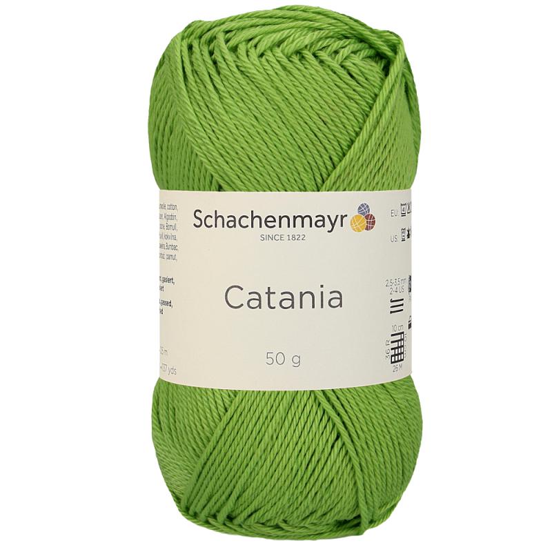 Catania pamut fonal 5dkg  színkód: 0418 Lomb zöld