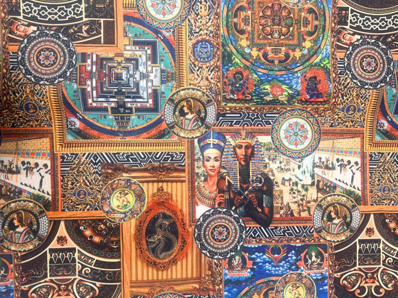 Táska Anyag Egyiptom 160 cm széles