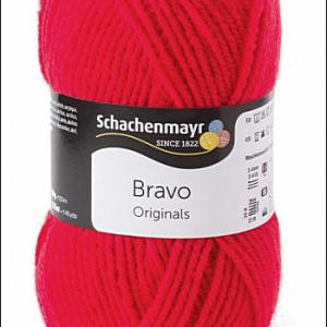 Bravo 5dkg fonal  színkód: 8241 Skarlát vörös