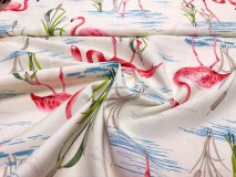 Bútorvászon Flamingo 140 cm széles