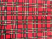 Lakástextil Skótkockás 140 cm