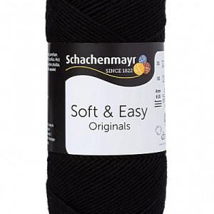 Soft & Easy 10dkg fonal színkód: 0099 fekete