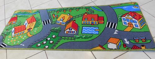 Autópályás gyerekszőnyeg BBSZG 50x100cm