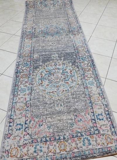 Beltéri kültéri mintás kész szőnyeg futó Salsa 80x300cm