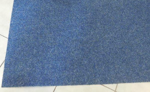 Kék ipari filc szőnyeg EXTRA kb:120x200cm
