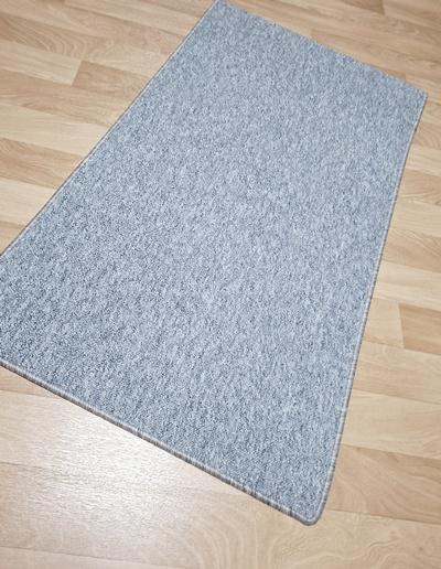 Kész szőnyeg középszürke SZG1035 110x250cm