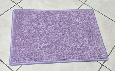 Komfortos lábtörlő kis szőnyeg lila kb: 35x50cm