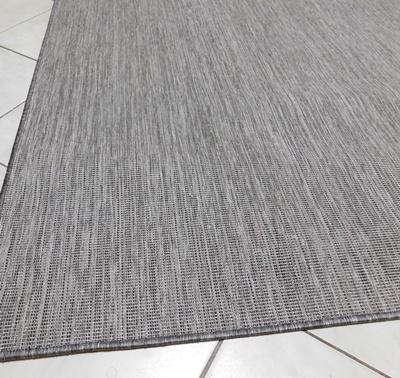Kültéri jaquard szövésű szőnyeg szürke 150x200cm