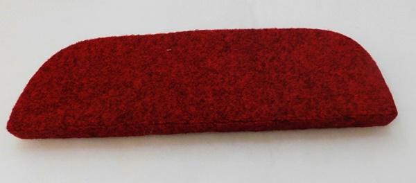 Lépcsőszőnyeg ipari filc bordó 6520
