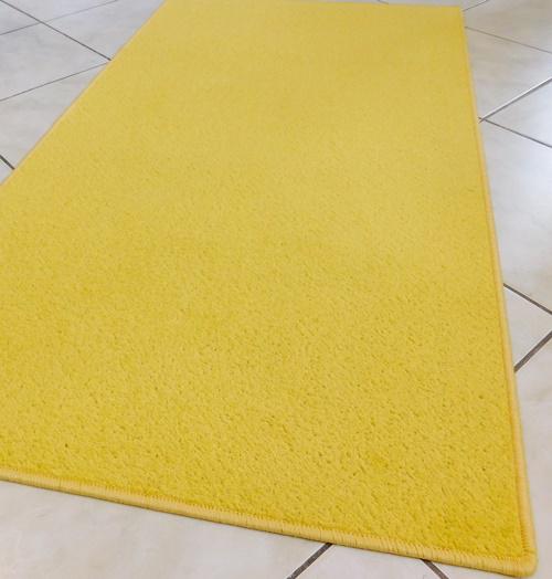 Sárga kész szőnyeg 80x200cm Leértékelt!