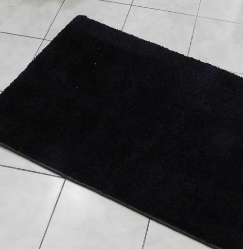 Shaggy szőnyeg fekete 67x120cm LEÉRTÉKELT!