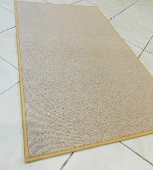 Szegett szőnyeg drapp buklé 80x200cm