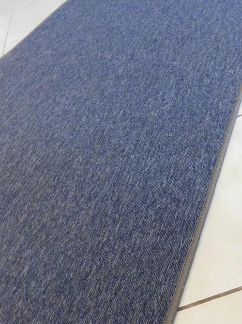 Szegett szőnyeg szürkéskék k.buklé 80x200cm AKCIÓS!