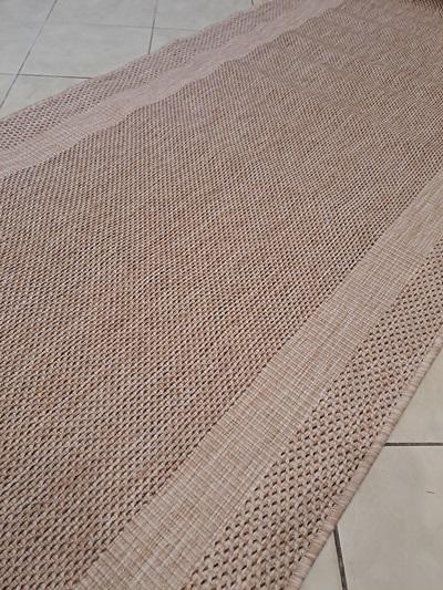 Szizál hatású szőnyeg bézs 100x190cm