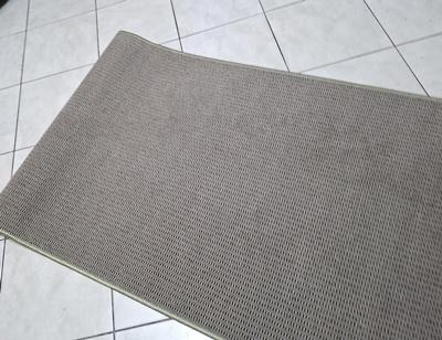 Szürkészöld velúr kész szőnyeg 80x200cm Leértékelt!