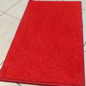 Akciós komfortos lábtörlő kis szőnyeg piros kb:50x80cm