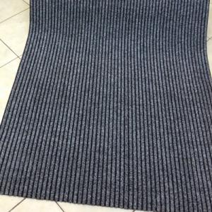 Bordázott strapabíró futószőnyeg antracit 100cm széles