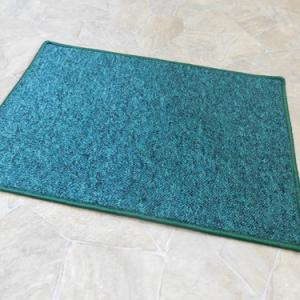 Buklé lábtörlő kis szőnyeg zöld 35x50cm