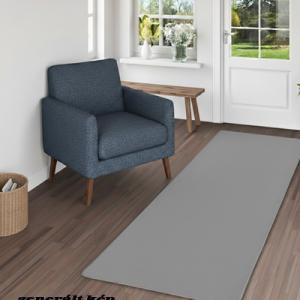 Kész szőnyeg galamszürke velúr 67x200cm LEÉRTÉKELT!