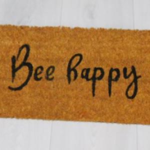 Kókusz lábtörlő Ruco Print Bee Happy 25x75cm