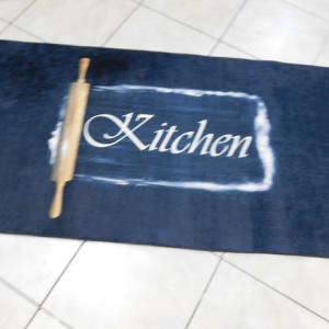 Konyhai szőnyeg csúszásmentes 60x180cm Kitchen antracit