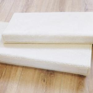 Lépcsőszőnyeg shaggy törtfehér 6022 négyzetes