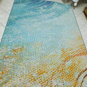 Színátmenetes mintás kész szőnyeg 180x260cm