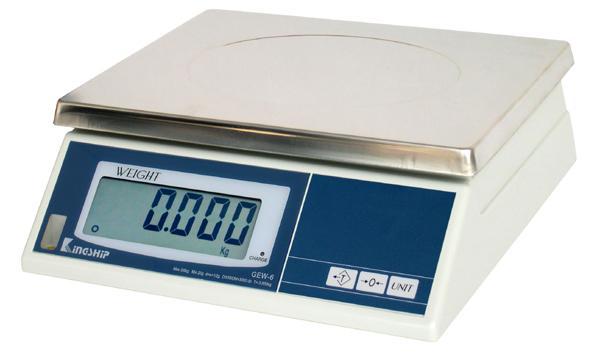 GEW-H asztali tömegmérő darabszámláló funkcióval