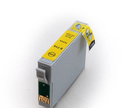 Epson T0714/894 sárga utángyártott tintapatron  v6.0 chipes