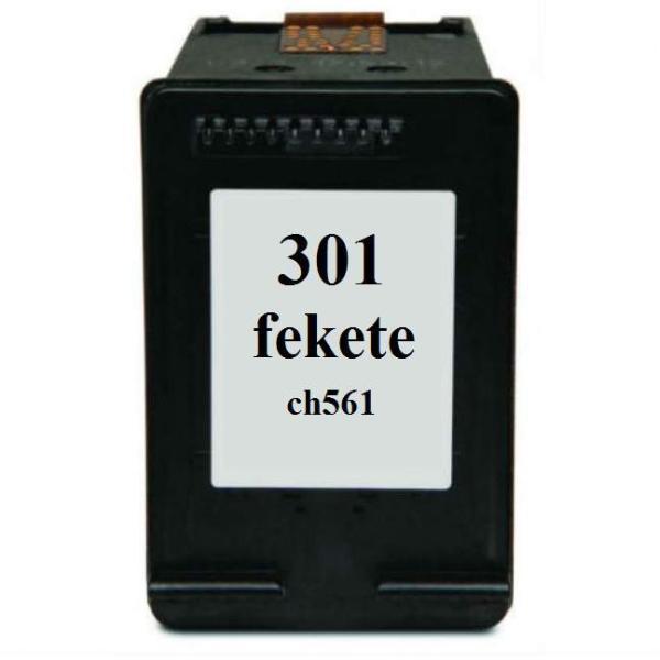 HP 301 (CH563EE) fekete utángyártott tintapatron