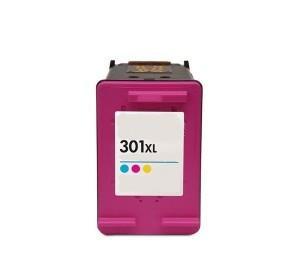 HP 301XL Color (CH564EE) színes utángyártott tintapatron