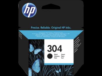 HP  304  fekete eredeti tintapatron  N9K06AE