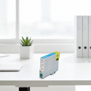 Epson T0712/892  cyán utángyártott tintapatron  v6.0 chipes