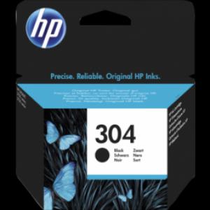 HP  304  fekete eredeti tintapatron  N9K06AE