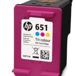 HP 651színes (C2P11AE) utángyártott tintapatron