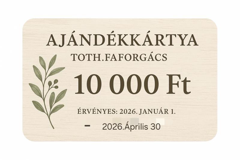 Ajándékkártya 10 000