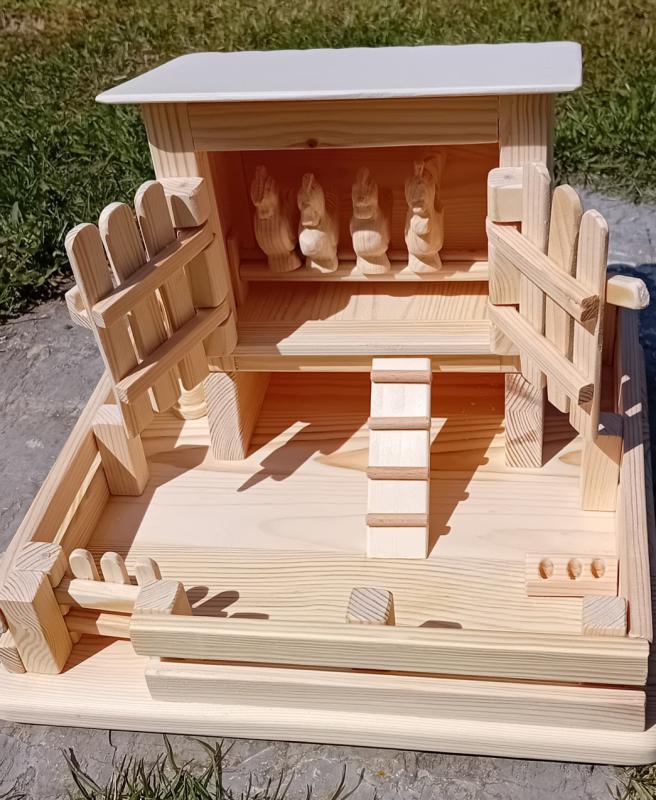 Baromfi udvar tyúkokkal