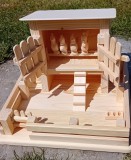 Baromfi udvar tyúkokkal