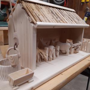 Gazdasági épület állatokkal